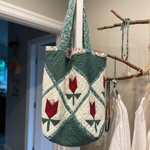 Handmade patchwork Quilt shoulder bag